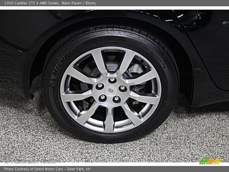 Black Raven / Ebony 2009 Cadillac CTS 4 AWD Sedan