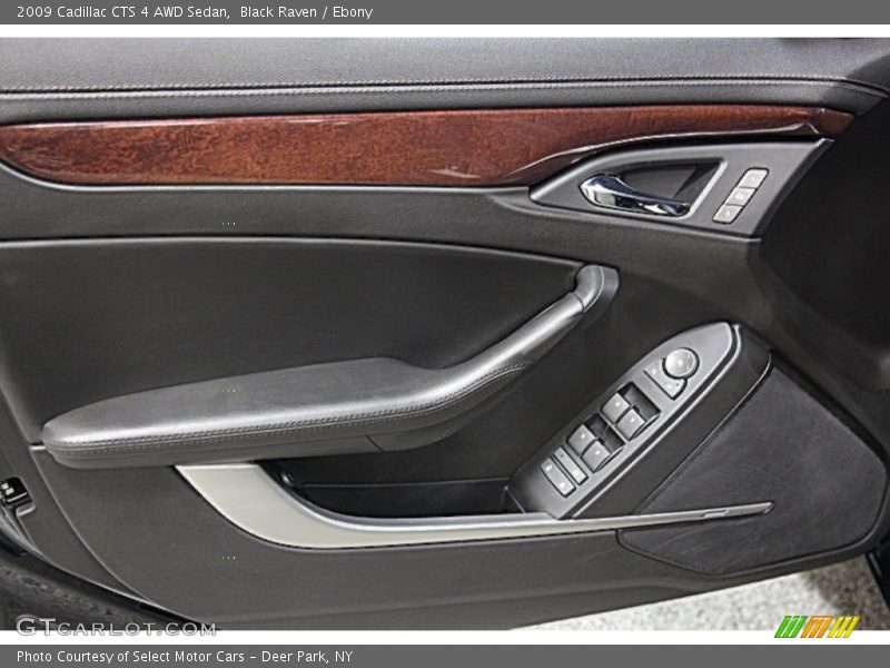 Black Raven / Ebony 2009 Cadillac CTS 4 AWD Sedan