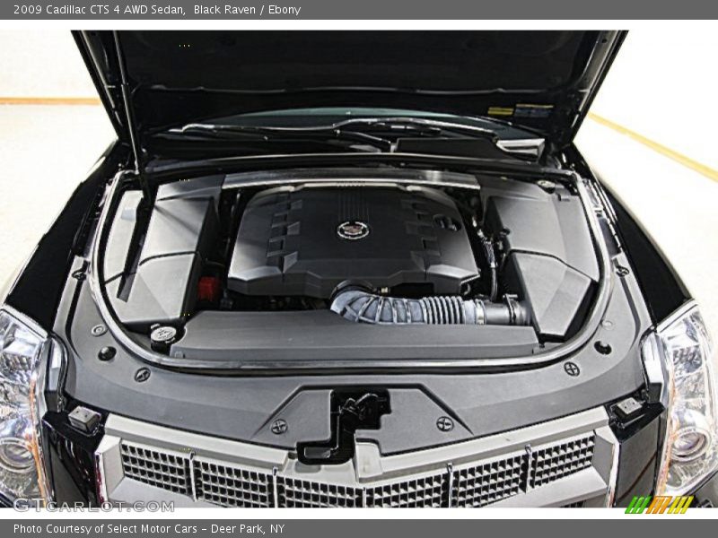 Black Raven / Ebony 2009 Cadillac CTS 4 AWD Sedan