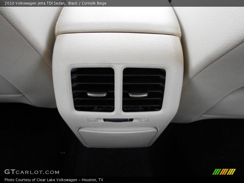 Black / Cornsilk Beige 2010 Volkswagen Jetta TDI Sedan