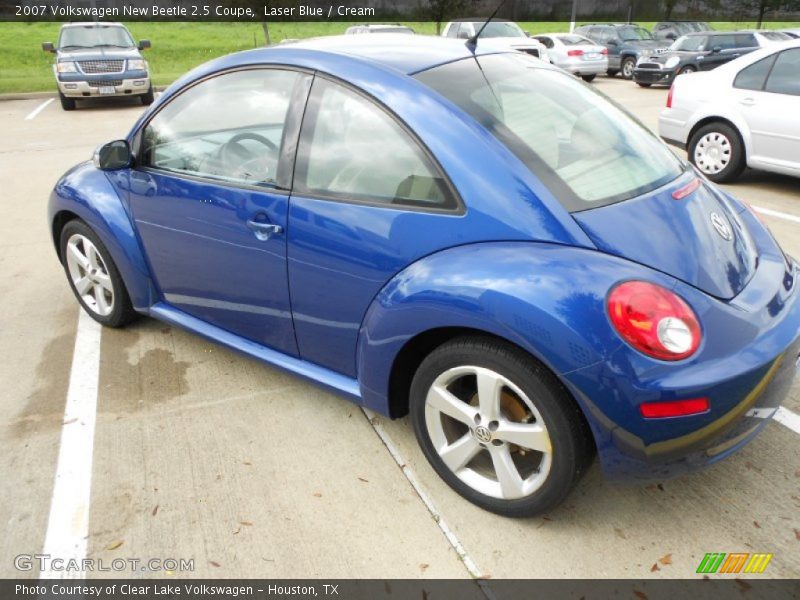 Laser Blue / Cream 2007 Volkswagen New Beetle 2.5 Coupe