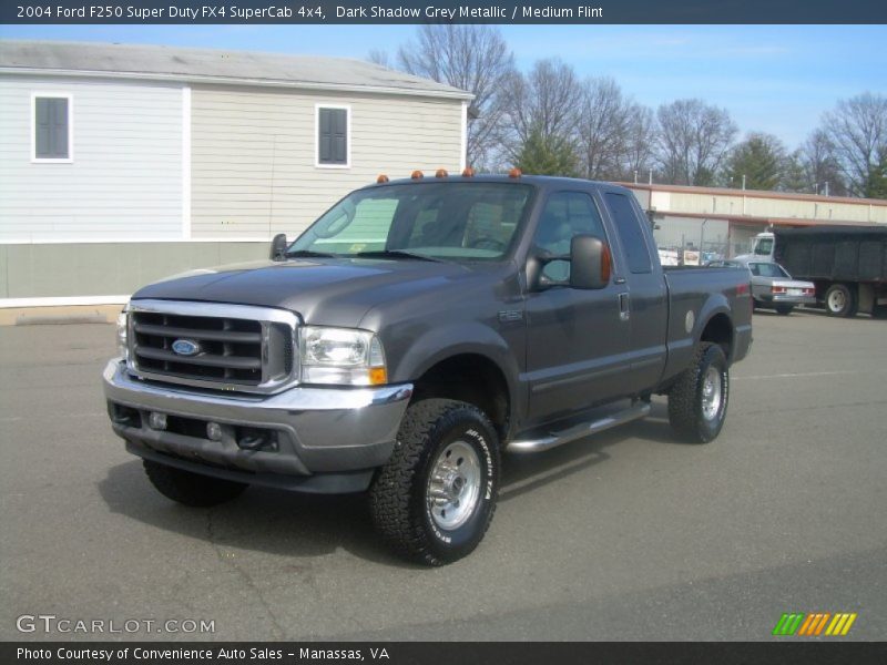 Dark Shadow Grey Metallic / Medium Flint 2004 Ford F250 Super Duty FX4 SuperCab 4x4