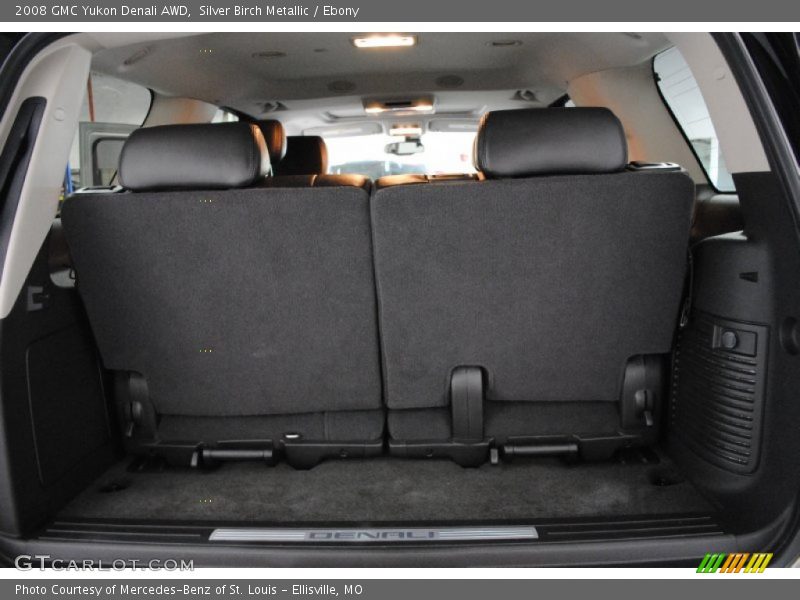Silver Birch Metallic / Ebony 2008 GMC Yukon Denali AWD