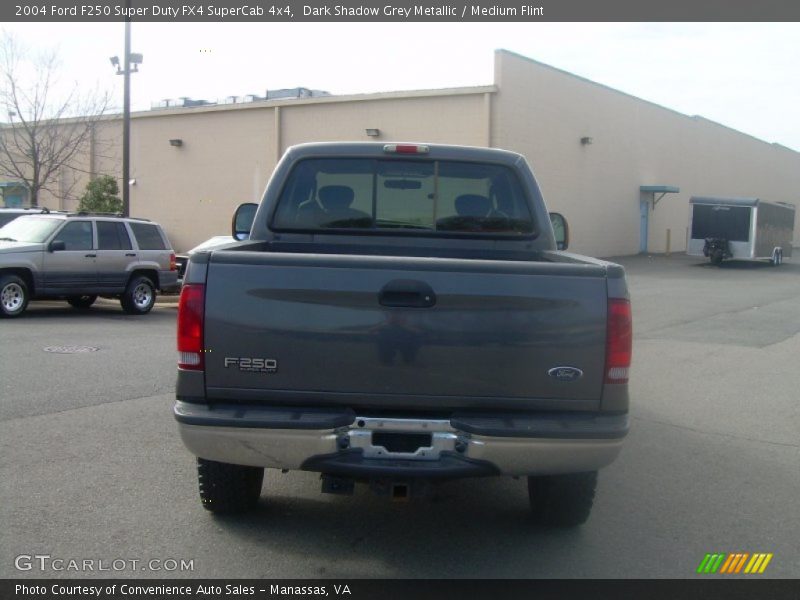 Dark Shadow Grey Metallic / Medium Flint 2004 Ford F250 Super Duty FX4 SuperCab 4x4