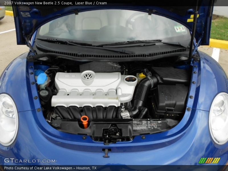  2007 New Beetle 2.5 Coupe Engine - 2.5 Liter DOHC 20 Valve 5 Cylinder