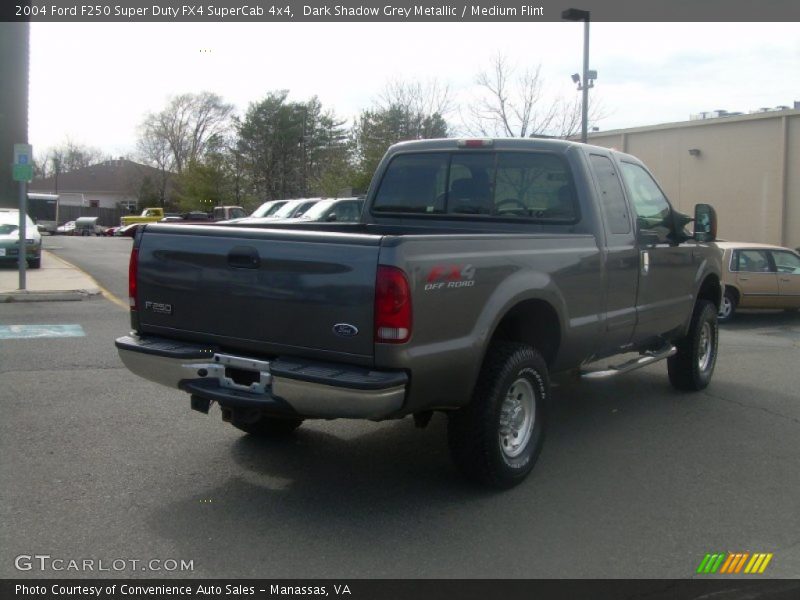 Dark Shadow Grey Metallic / Medium Flint 2004 Ford F250 Super Duty FX4 SuperCab 4x4