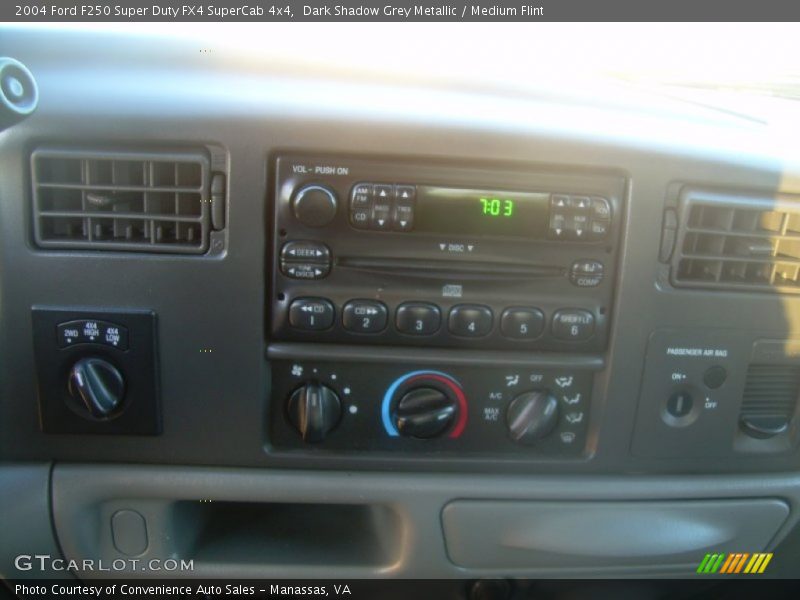 Dark Shadow Grey Metallic / Medium Flint 2004 Ford F250 Super Duty FX4 SuperCab 4x4