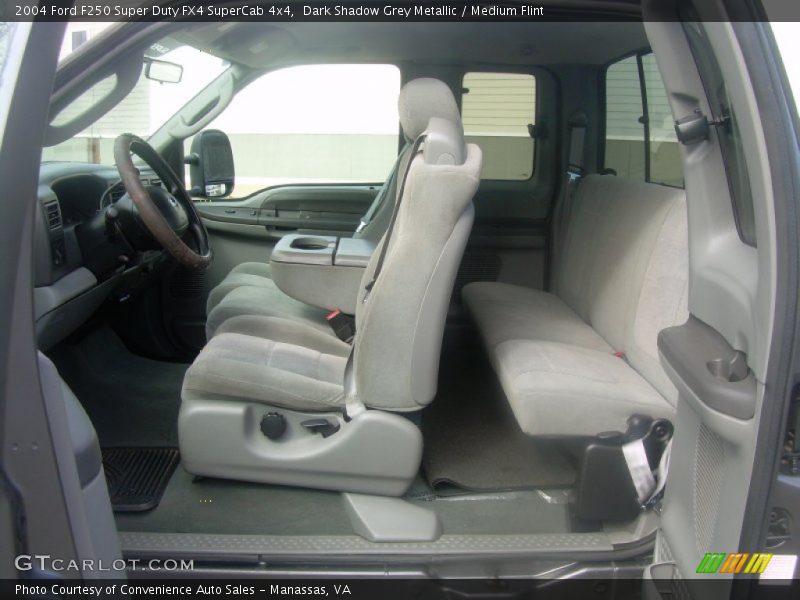  2004 F250 Super Duty FX4 SuperCab 4x4 Medium Flint Interior