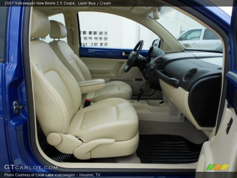  2007 New Beetle 2.5 Coupe Cream Interior