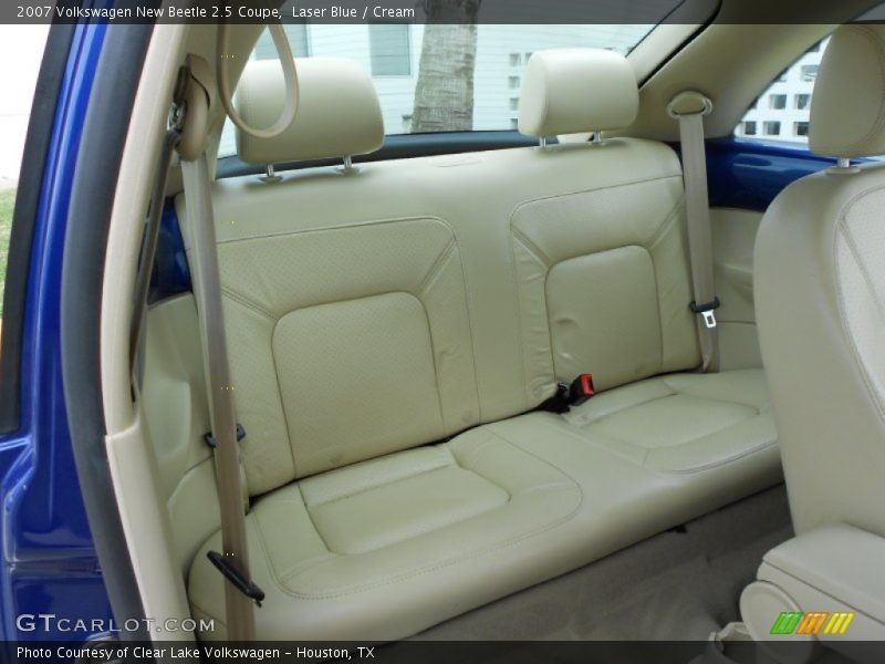  2007 New Beetle 2.5 Coupe Cream Interior