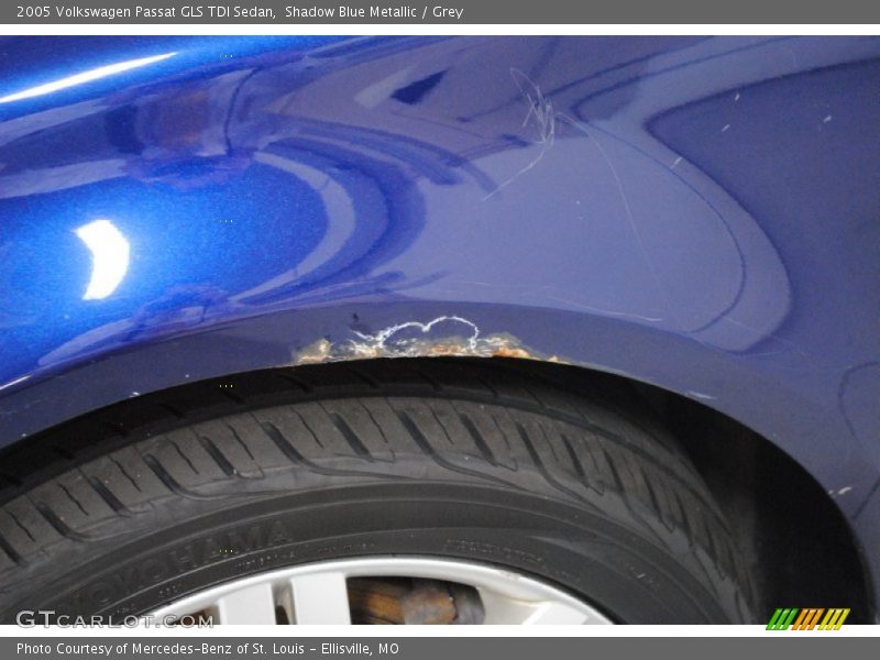 Shadow Blue Metallic / Grey 2005 Volkswagen Passat GLS TDI Sedan