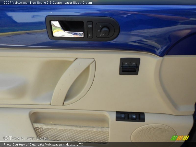 Laser Blue / Cream 2007 Volkswagen New Beetle 2.5 Coupe