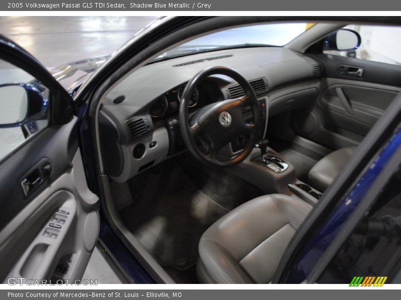 Shadow Blue Metallic / Grey 2005 Volkswagen Passat GLS TDI Sedan