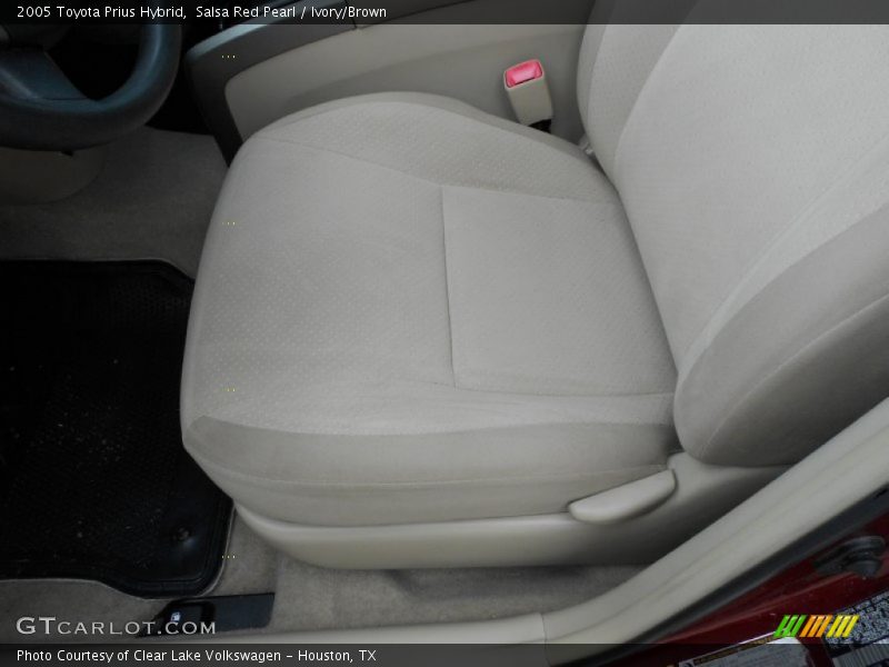 Salsa Red Pearl / Ivory/Brown 2005 Toyota Prius Hybrid