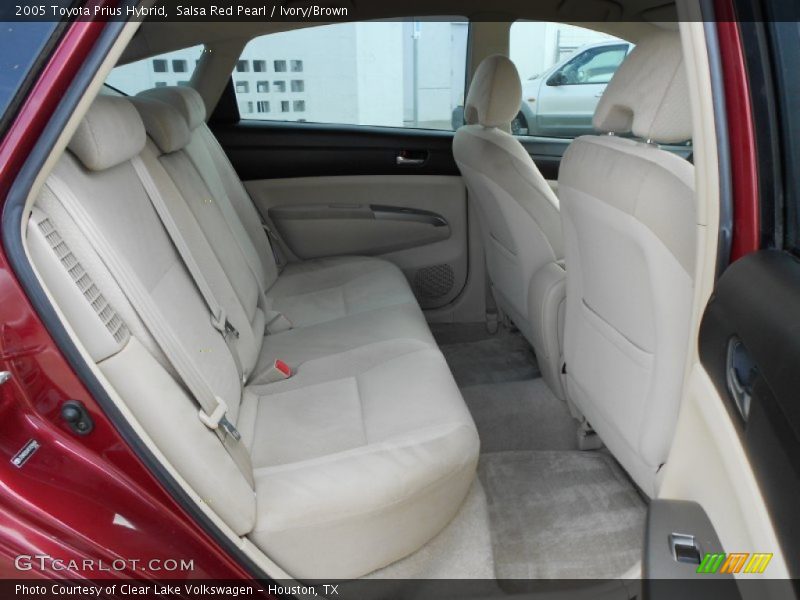 Salsa Red Pearl / Ivory/Brown 2005 Toyota Prius Hybrid