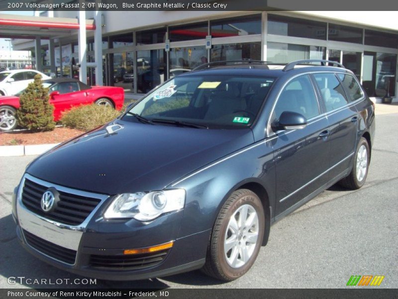 Blue Graphite Metallic / Classic Grey 2007 Volkswagen Passat 2.0T Wagon