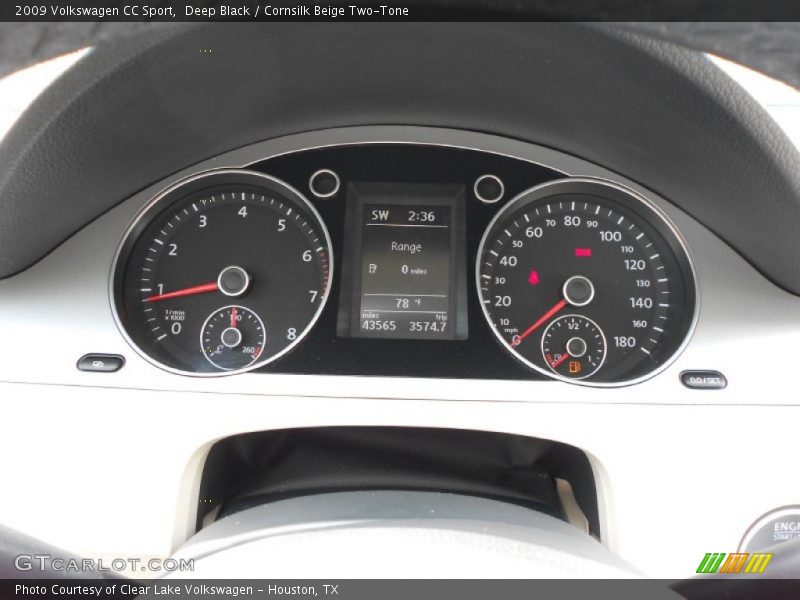  2009 CC Sport Sport Gauges