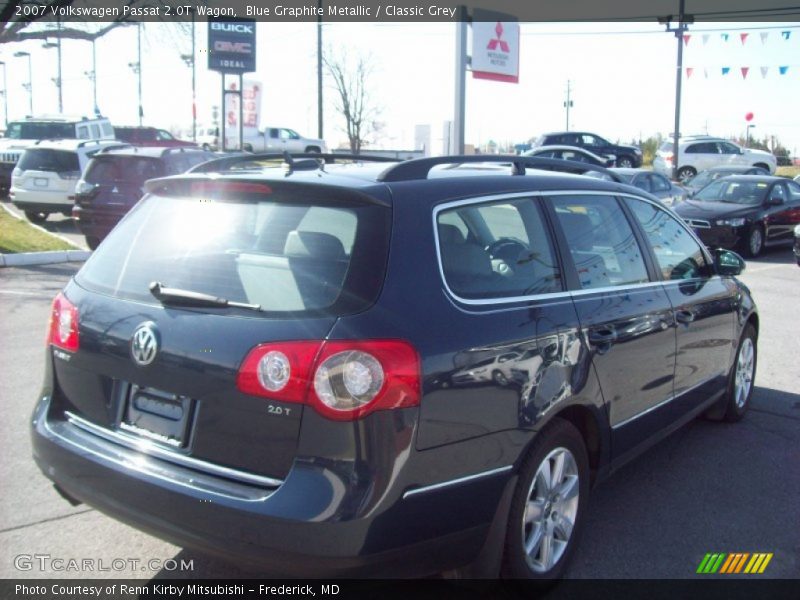 Blue Graphite Metallic / Classic Grey 2007 Volkswagen Passat 2.0T Wagon