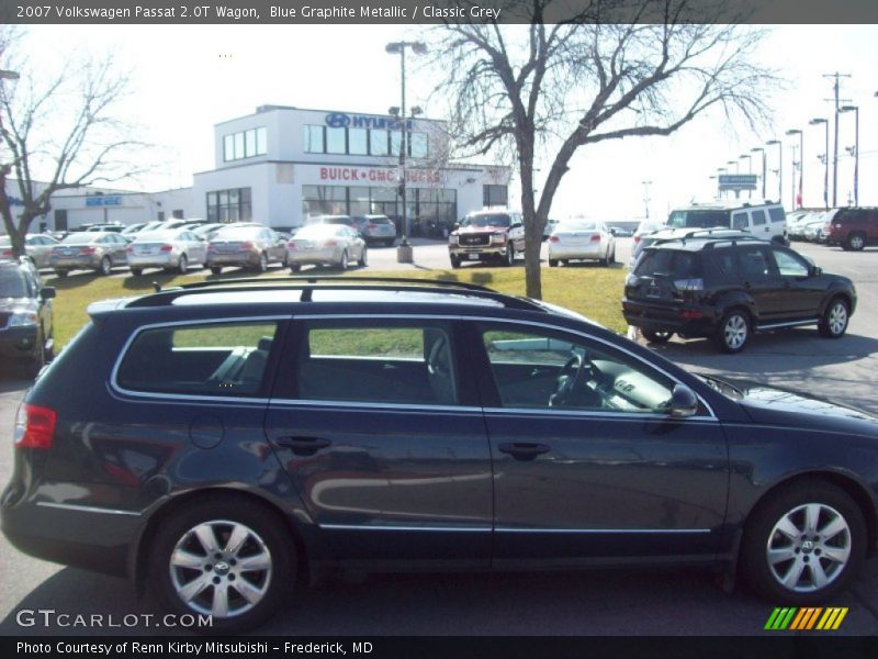 Blue Graphite Metallic / Classic Grey 2007 Volkswagen Passat 2.0T Wagon
