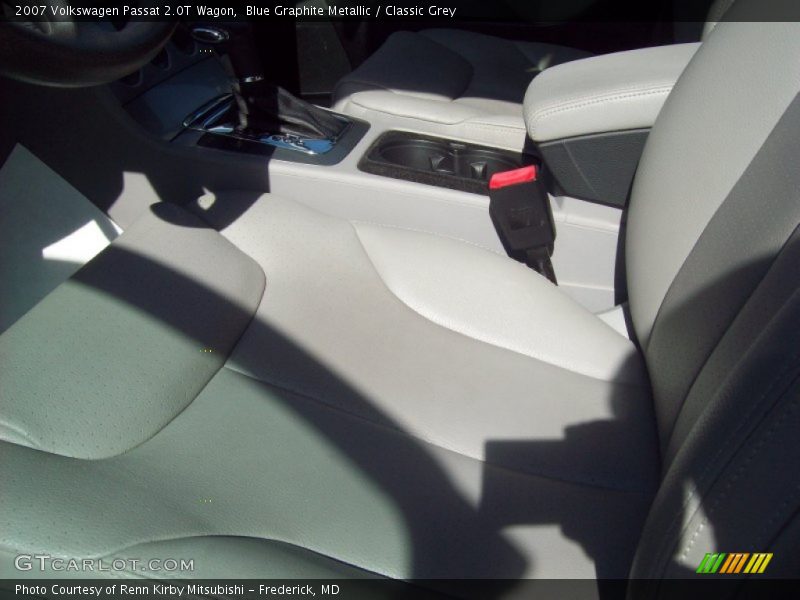 Blue Graphite Metallic / Classic Grey 2007 Volkswagen Passat 2.0T Wagon