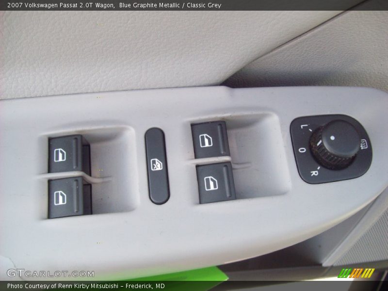 Blue Graphite Metallic / Classic Grey 2007 Volkswagen Passat 2.0T Wagon