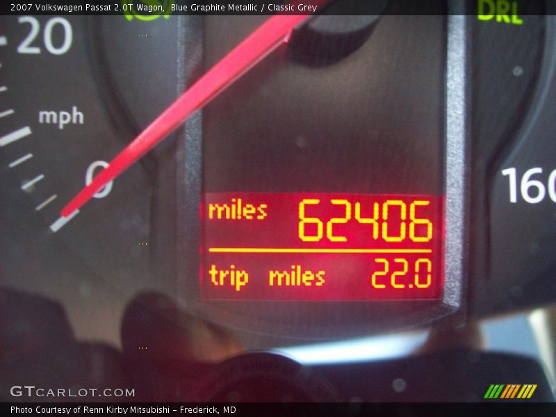 Blue Graphite Metallic / Classic Grey 2007 Volkswagen Passat 2.0T Wagon
