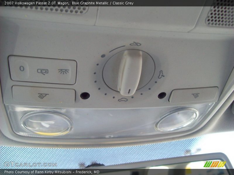 Blue Graphite Metallic / Classic Grey 2007 Volkswagen Passat 2.0T Wagon