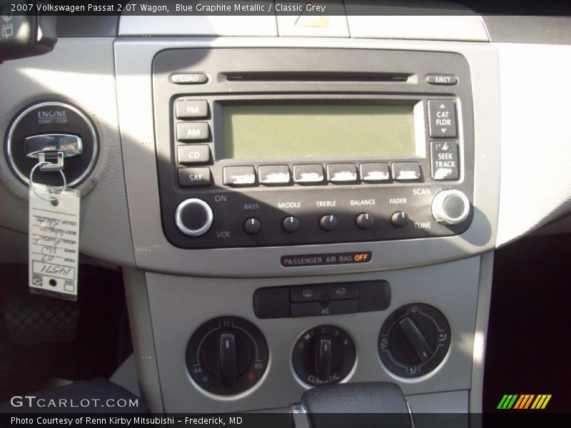 Blue Graphite Metallic / Classic Grey 2007 Volkswagen Passat 2.0T Wagon