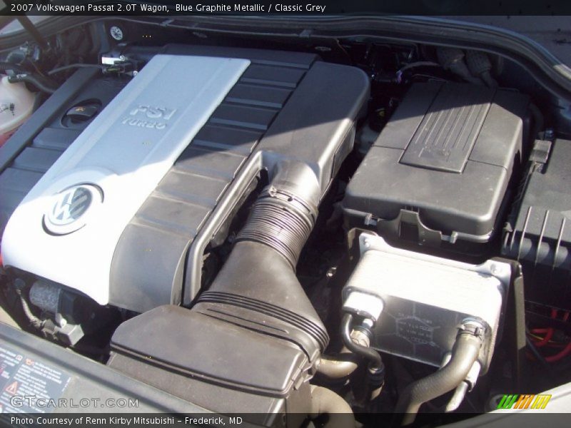 Blue Graphite Metallic / Classic Grey 2007 Volkswagen Passat 2.0T Wagon