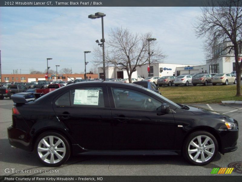 Tarmac Black Pearl / Black 2012 Mitsubishi Lancer GT