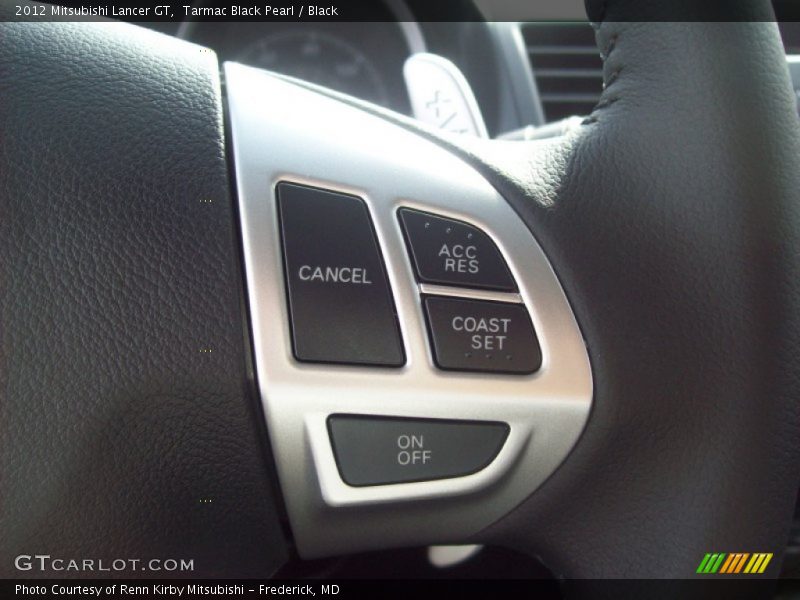 Tarmac Black Pearl / Black 2012 Mitsubishi Lancer GT