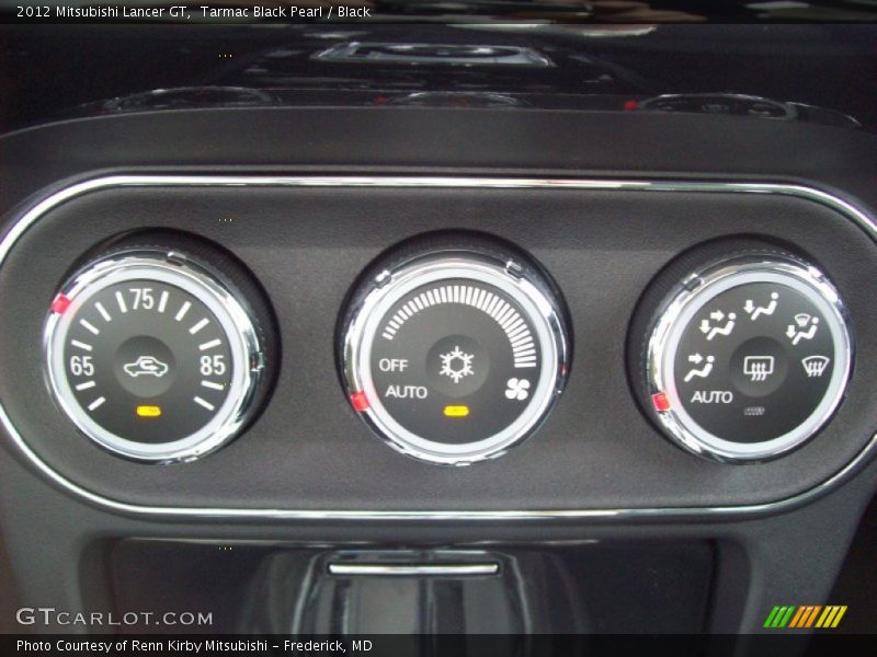 Controls of 2012 Lancer GT