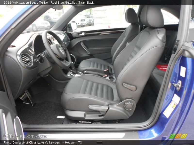  2012 Beetle Turbo Titan Black Interior