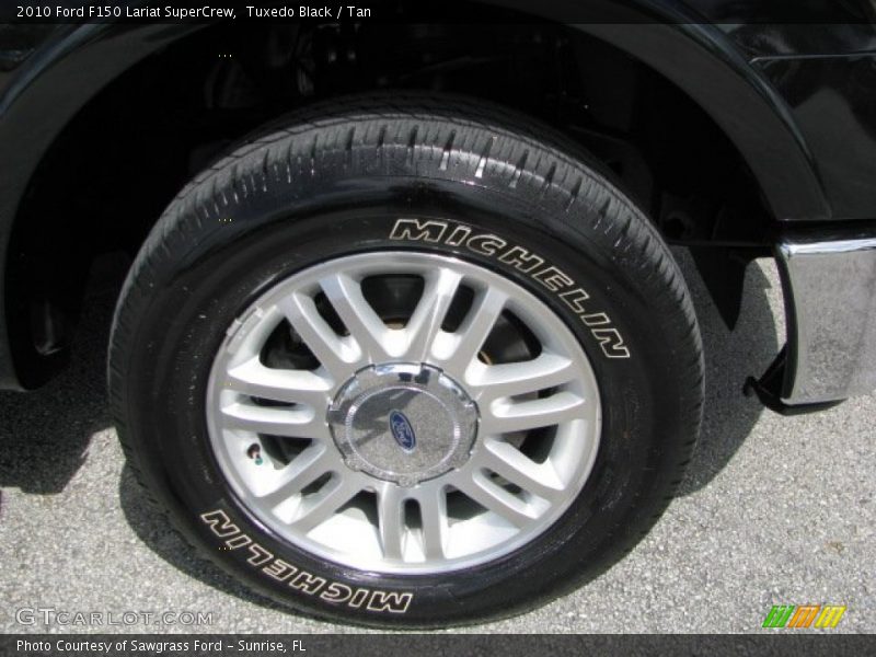 Tuxedo Black / Tan 2010 Ford F150 Lariat SuperCrew