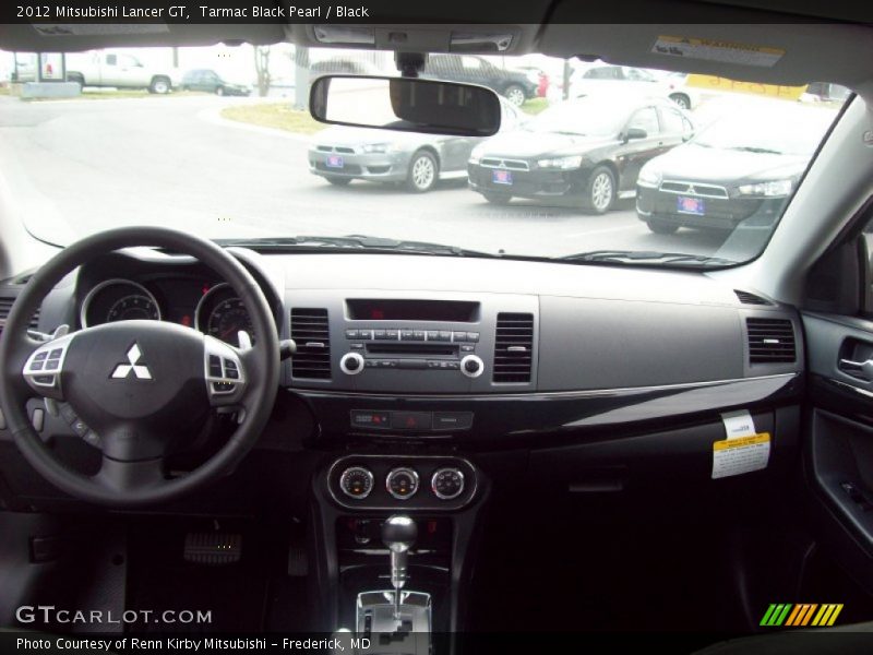 Tarmac Black Pearl / Black 2012 Mitsubishi Lancer GT