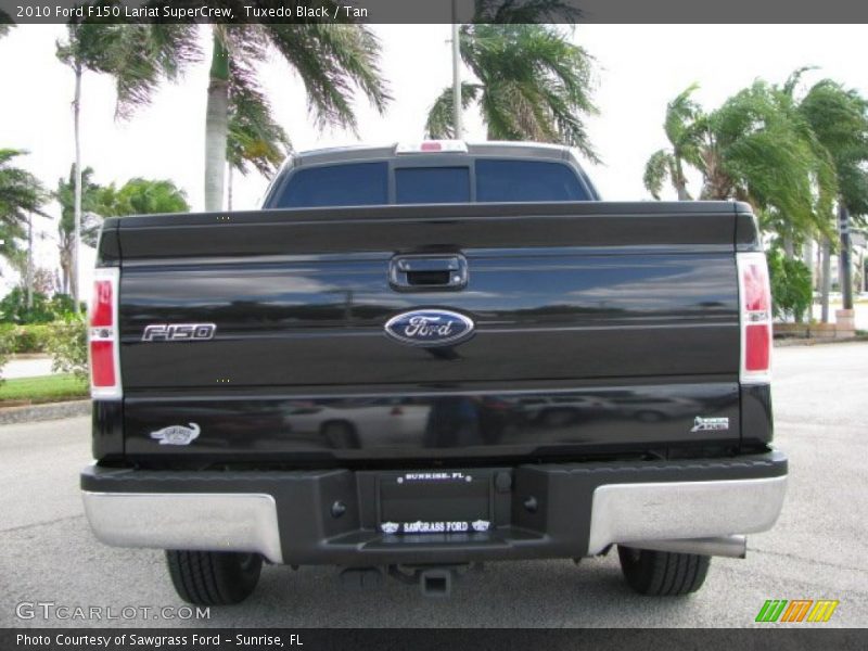 Tuxedo Black / Tan 2010 Ford F150 Lariat SuperCrew