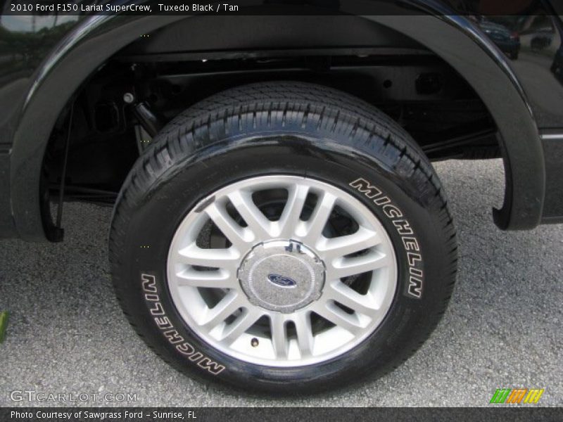 Tuxedo Black / Tan 2010 Ford F150 Lariat SuperCrew