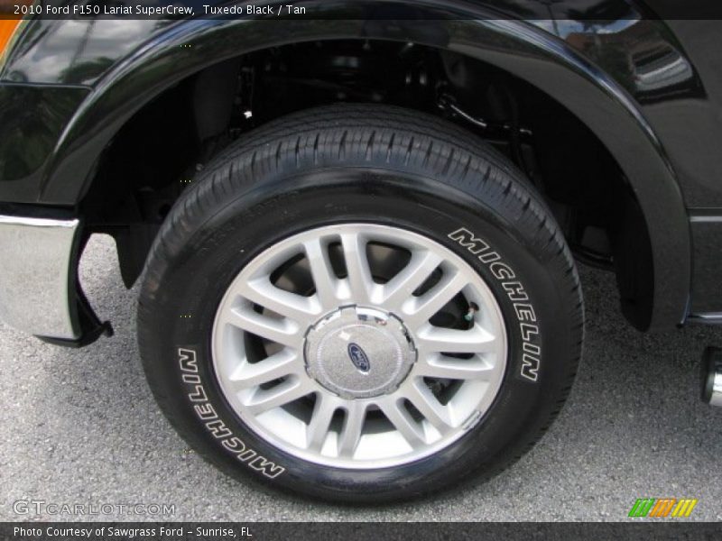 Tuxedo Black / Tan 2010 Ford F150 Lariat SuperCrew