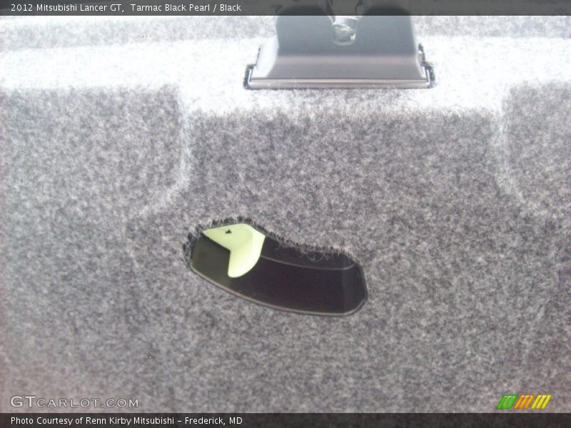 Tarmac Black Pearl / Black 2012 Mitsubishi Lancer GT
