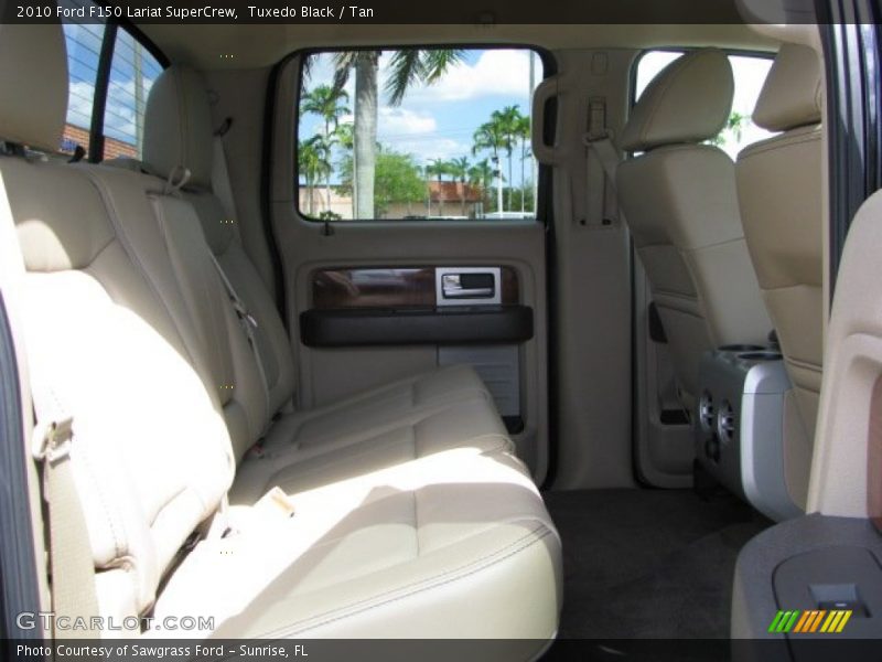 Tuxedo Black / Tan 2010 Ford F150 Lariat SuperCrew
