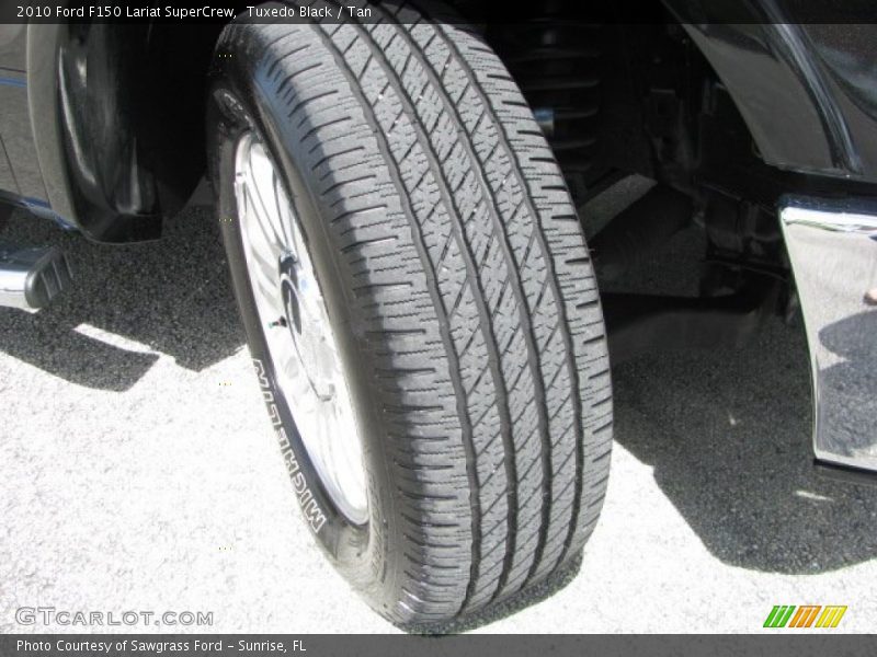 Tuxedo Black / Tan 2010 Ford F150 Lariat SuperCrew