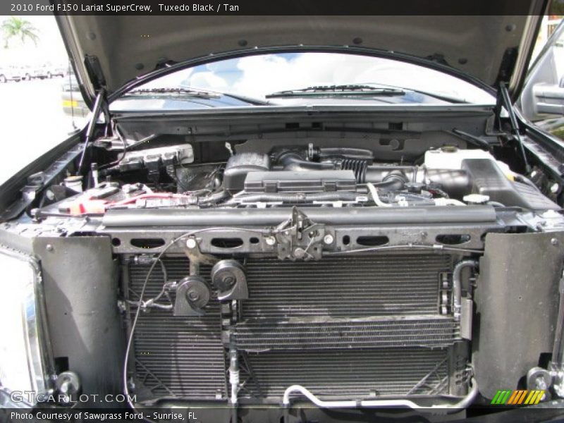 Tuxedo Black / Tan 2010 Ford F150 Lariat SuperCrew