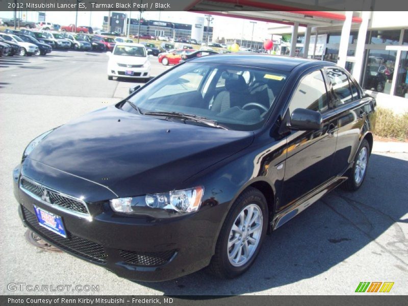Tarmac Black Pearl / Black 2012 Mitsubishi Lancer ES