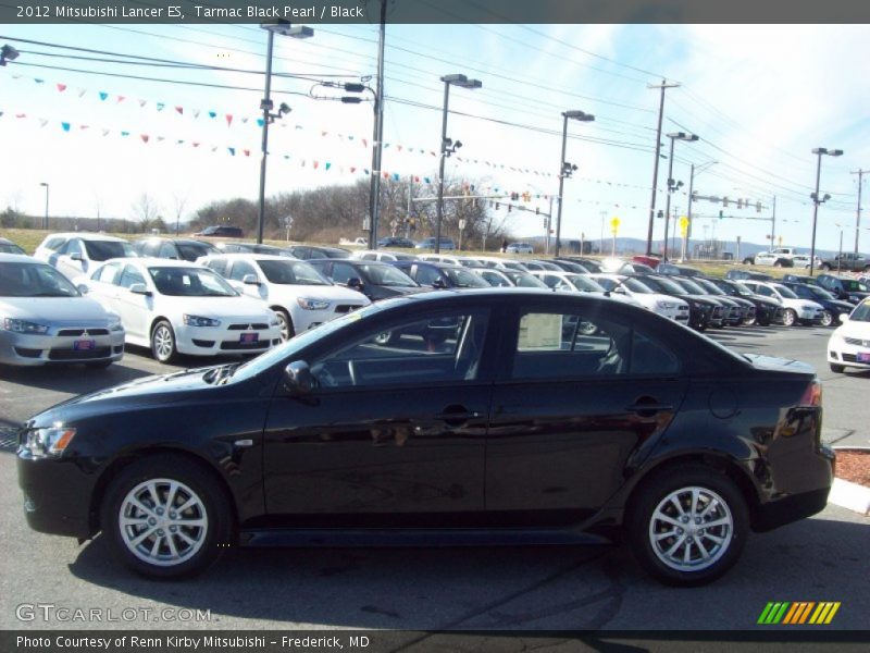 Tarmac Black Pearl / Black 2012 Mitsubishi Lancer ES