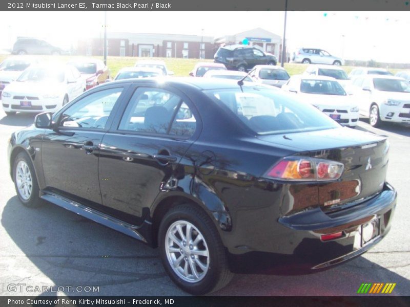 Tarmac Black Pearl / Black 2012 Mitsubishi Lancer ES