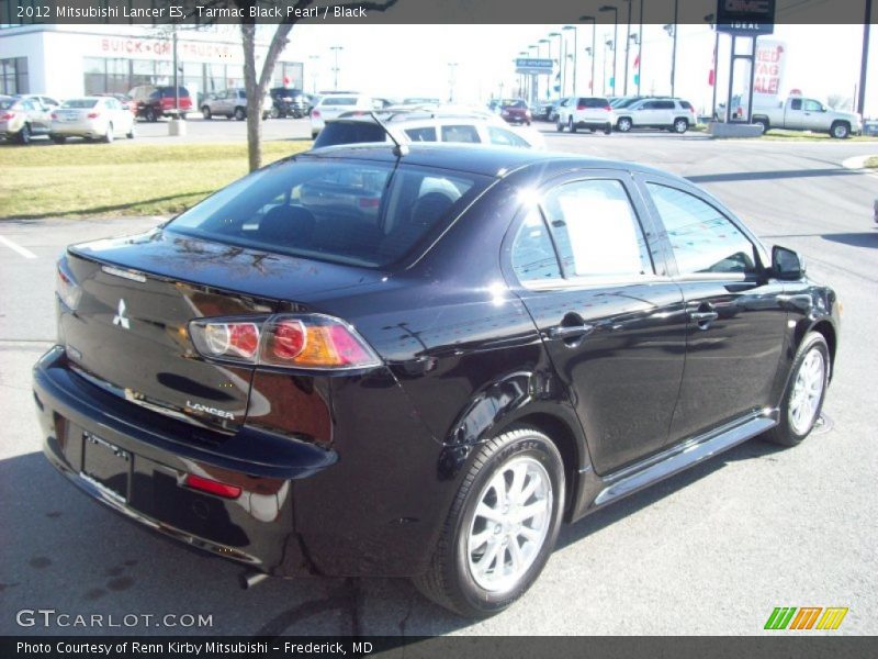 Tarmac Black Pearl / Black 2012 Mitsubishi Lancer ES