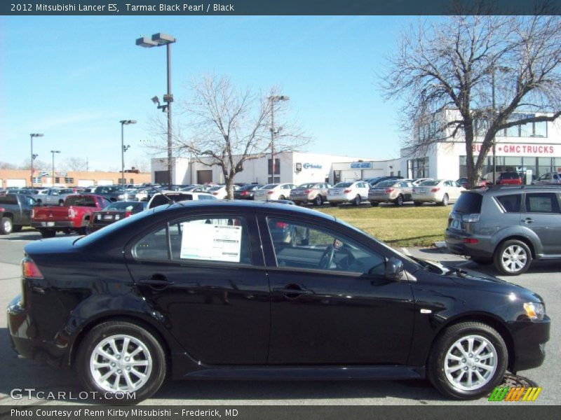 Tarmac Black Pearl / Black 2012 Mitsubishi Lancer ES
