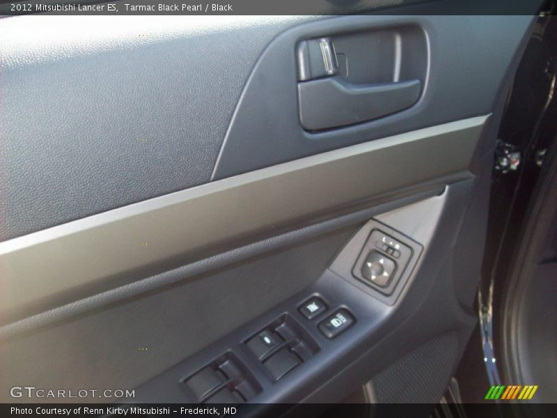 Tarmac Black Pearl / Black 2012 Mitsubishi Lancer ES