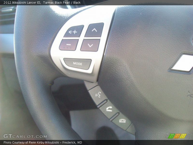 Tarmac Black Pearl / Black 2012 Mitsubishi Lancer ES