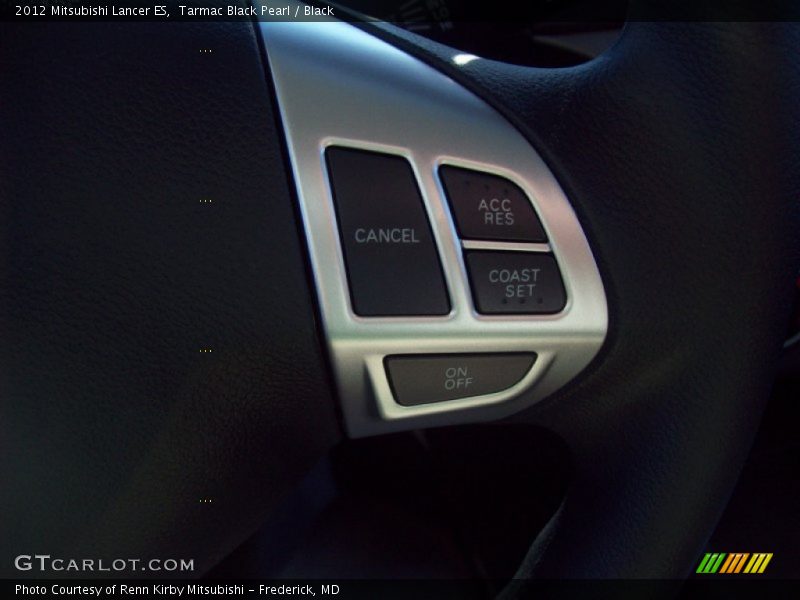 Tarmac Black Pearl / Black 2012 Mitsubishi Lancer ES